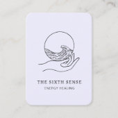 Carte de visite spirituel Energie Heiler Reiki (Devant)