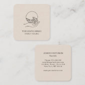 Carte de visite spirituel Energie Heiler Reiki (Devant / Derrière)