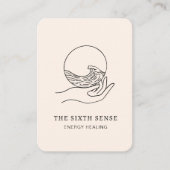 Carte de visite spirituel Energie Heiler Reiki (Devant)