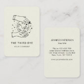 Carte de visite spirituel magique (Devant / Derrière)