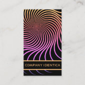 Carte De Visite spirographe rétro (Devant)