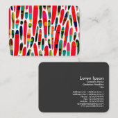 Carte De Visite Splash couleur collé 150222 (Devant / Derrière)