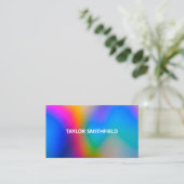 Carte De Visite Splash couleur moderne (Debout devant)