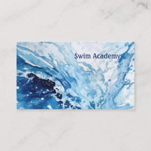 Carte De Visite Splash instructeur de natation