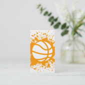Carte De Visite splatz de basket (Debout devant)