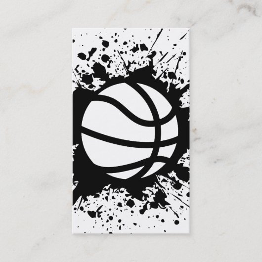 Carte De Visite splatz de basket-ball (Devant)