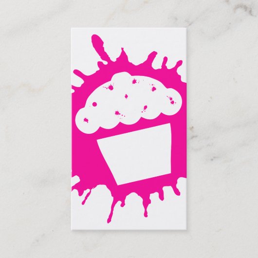 Carte De Visite splatz de petit gâteau (Devant)