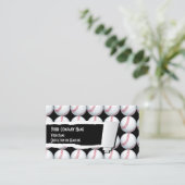 Carte De Visite Sport de base-ball (Debout devant)