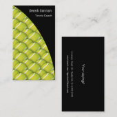 Carte De Visite Sport du car | de Tenis (Devant / Derrière)