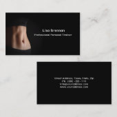 Carte De Visite Sport personnel professionnel de forme physique (Devant / Derrière)