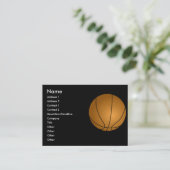 carte de visite - sports (Debout devant)