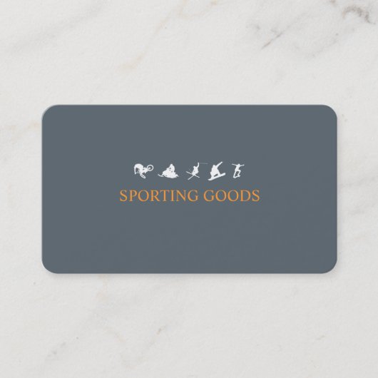 Carte De Visite Sports (Devant)