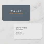 Carte De Visite Sports (Devant / Derrière)