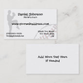 Carte De Visite Sports de base-ball (Devant / Derrière)