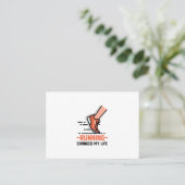 Carte De Visite sports pour coureurs (Debout devant)