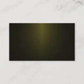 Carte De Visite Spotlight Arrière - plan - Jaune (Dos)