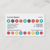 Carte De Visite Spots - Couleurs 02 (Dos)