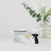 Carte De Visite Spray de nettoyage | Éclats (Debout devant)