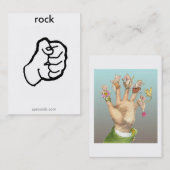 Carte De Visite sprcards-rockcard (Devant / Derrière)