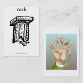 Carte De Visite sprcards-rockcard (Devant / Derrière)
