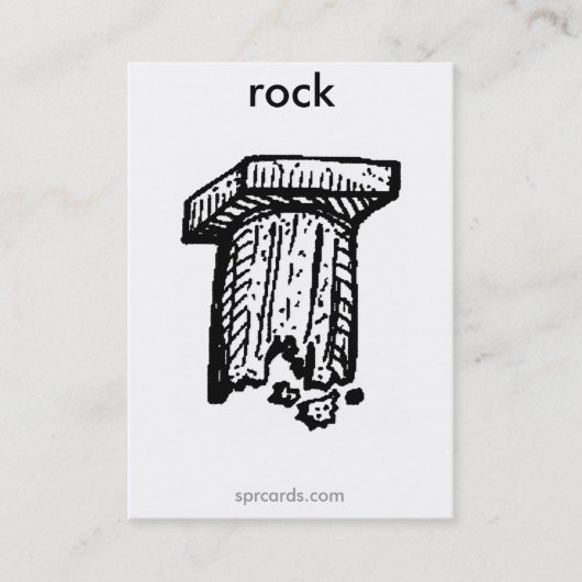 Carte De Visite sprcards-rockcard (Devant)