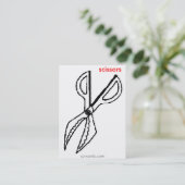 Carte De Visite sprcards-scissorscard (Debout devant)