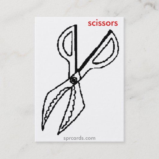 Carte De Visite sprcards-scissorscard (Devant)