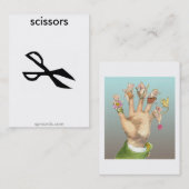 Carte De Visite sprcards-scissorscard (Devant / Derrière)
