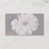 Carte de visite 'Spring Sepia Rose' (Dos)