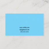 Carte De Visite Sprinkerie colorée simple Confectionery Crème glac (Dos)