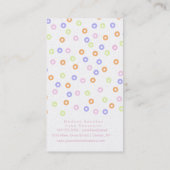 Carte De Visite Sprinkles Bakery Donuts (Dos)