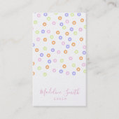 Carte De Visite Sprinkles Bakery Donuts (Devant)