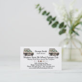 Carte De Visite Sprinter Camper Van RV (Debout devant)
