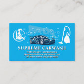 Carte De Visite Squeegee | Nettoyage par pulvérisation | Vacum | L (Devant)