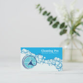 Carte De Visite Squeegee | Soap Bubbles (Debout devant)