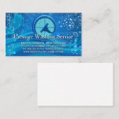 Carte De Visite Squeegee Windows Clean | Bubbles (Devant / Derrière)