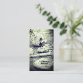 Carte De Visite Squelette d'archéologie Os (Debout devant)