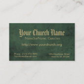 Carte De Visite St. César de Bus (SLE 001) (Dos)