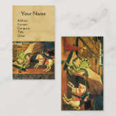 Carte De Visite ST. GEORGE, DRAGON, PARC Brown Vert PRINCESS (Devant / Derrière)