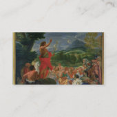 Carte De Visite St John la prédication de baptiste, peinte avant (Dos)