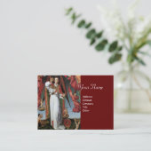 CARTE DE VISITE ST. MICHAEL DANS LE JUGEMENT DERNIER (Debout devant)