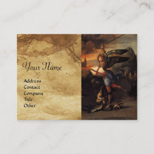Carte De Visite St Michael et le Dragon