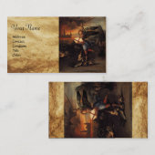 Carte De Visite St Michael et le Dragon (Devant / Derrière)