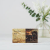 Carte De Visite St Michael et le Dragon (Debout devant)