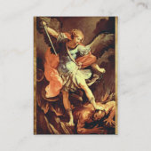 Carte De Visite St. Michael l'Archange (Dos)