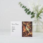 Carte De Visite St. Michael l'Archange Blanc (Debout devant)
