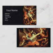 Carte De Visite St. Michael l'archange Livre noir (Devant / Derrière)