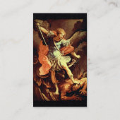 Carte De Visite St. Michael l'archange Livre noir (Dos)