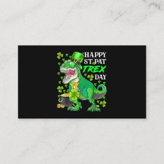 Carte De Visite St patrick HAPPY ST PAT REX DAY T Rex Dinosaur Fu