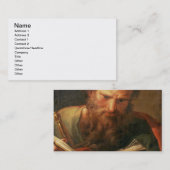 Carte De Visite St Paul, c.1730 (pour des images de compagnon (Devant / Derrière)